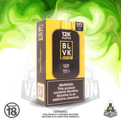 BLVK - 12000 Puff - Cotton Candy - 50mg