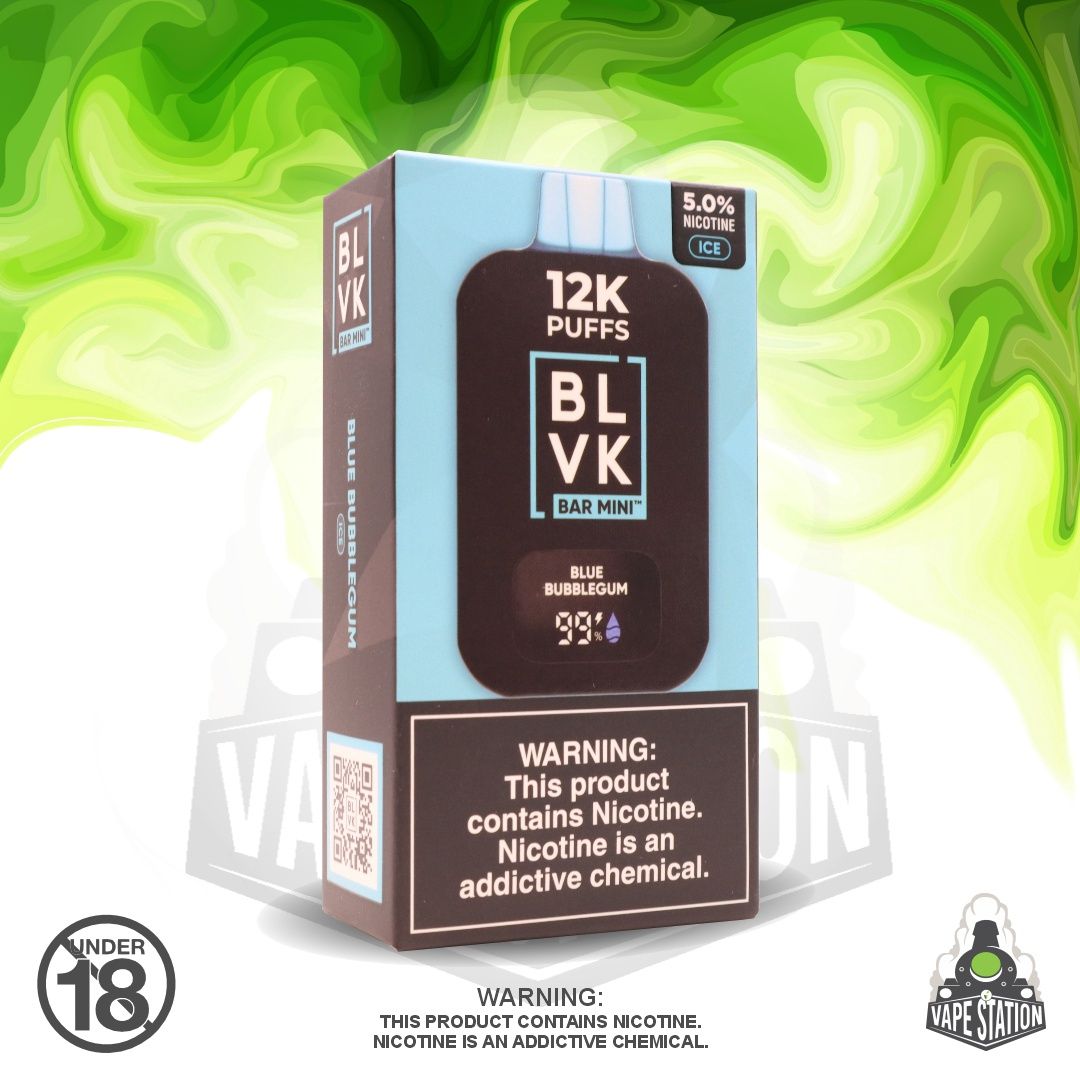 BLVK - 12000 Puff - Blue Bubblegum - 50mg