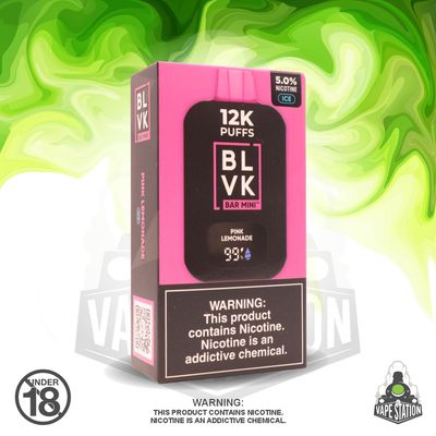 BLVK - 12000 Puff - Pink Lemonade - 50mg