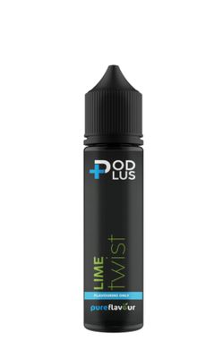 Pods Plus - LONGFILL 60ml SALTS  25mg - Lime Twist (Flavour Only)