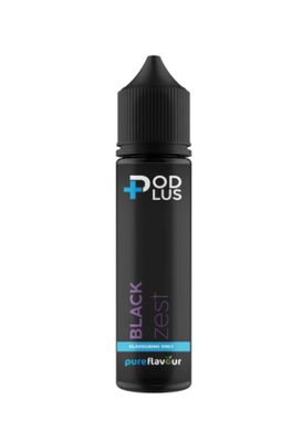 Pods Plus - LONGFILL 60ml SALTS  25mg - Black Zest (Flavour Only)