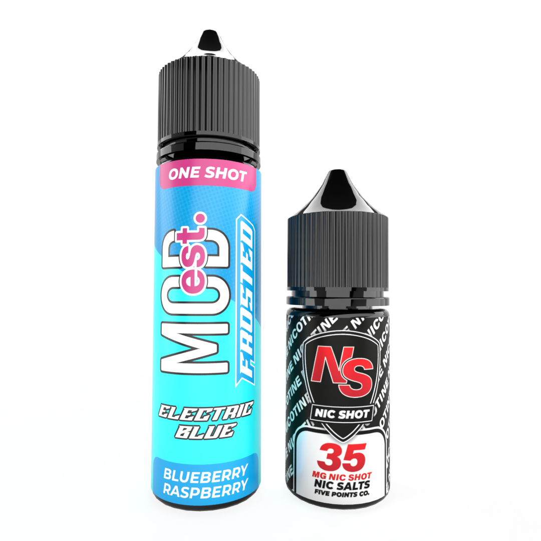 Squeeze - MODest - Electric Blue - 60ml Longfill KIT - 35mg