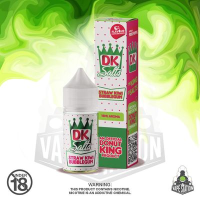 Donut King - Straw Kiwi Bubblegum  - 30ml - SHORTFILL - 50mg