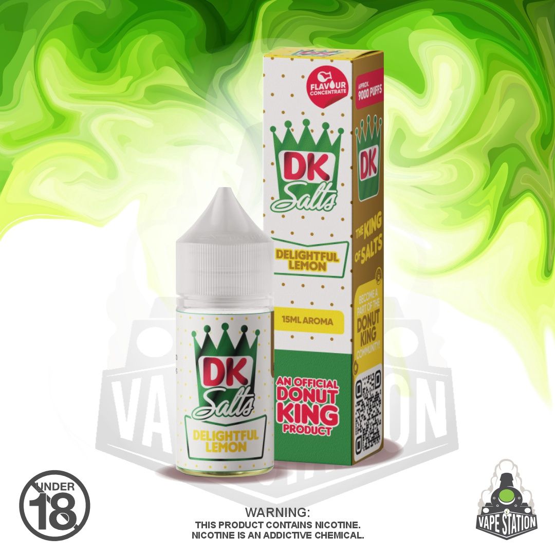 Donut King - Delightful Lemon - 30ml - SHORTFILL - 50mg