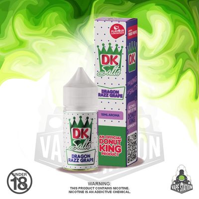 Donut King - Dragon Razz Grape - 30ml - SHORTFILL - 25mg