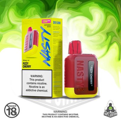 Nasty 1200 Puff - Fizzy Cherry  - 50mg