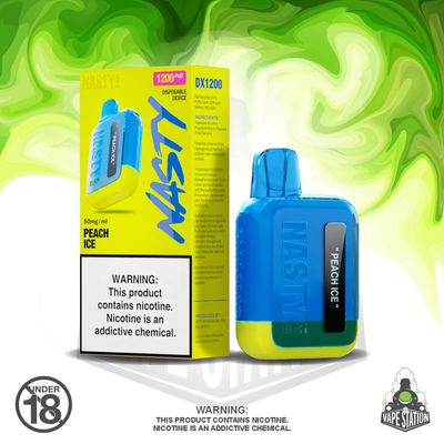 Nasty 1200 Puff - Peach Ice - 50mg
