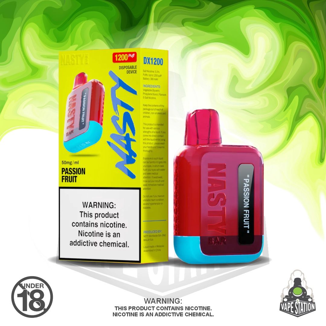 Nasty 1200 Puff - Passionfruit - 50mg