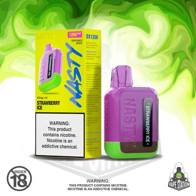Nasty 1200 Puff - Strawberry Ice - 50mg
