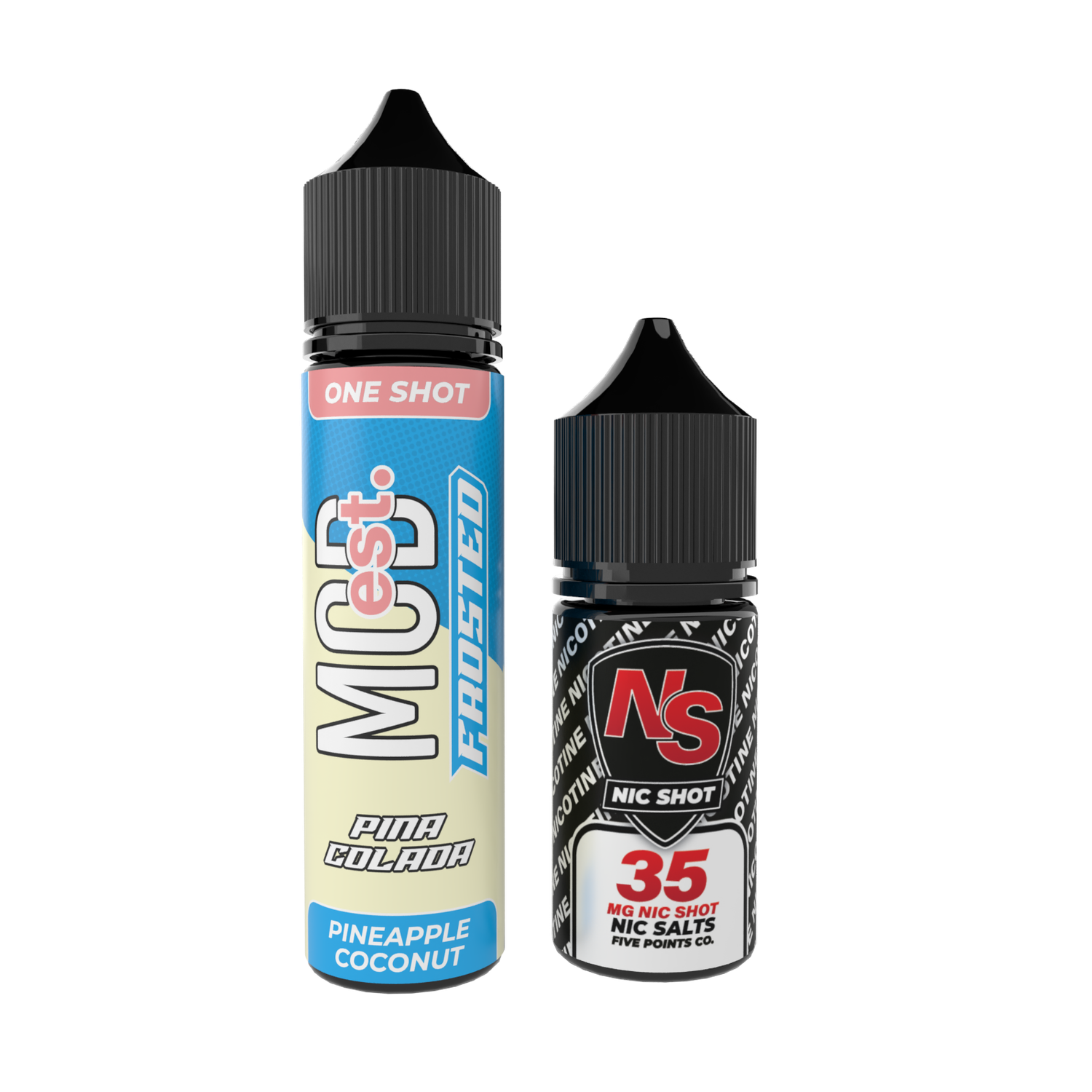 Squeeze - MODest - Pina Colada - 60ml Longfill KIT - 35mg
