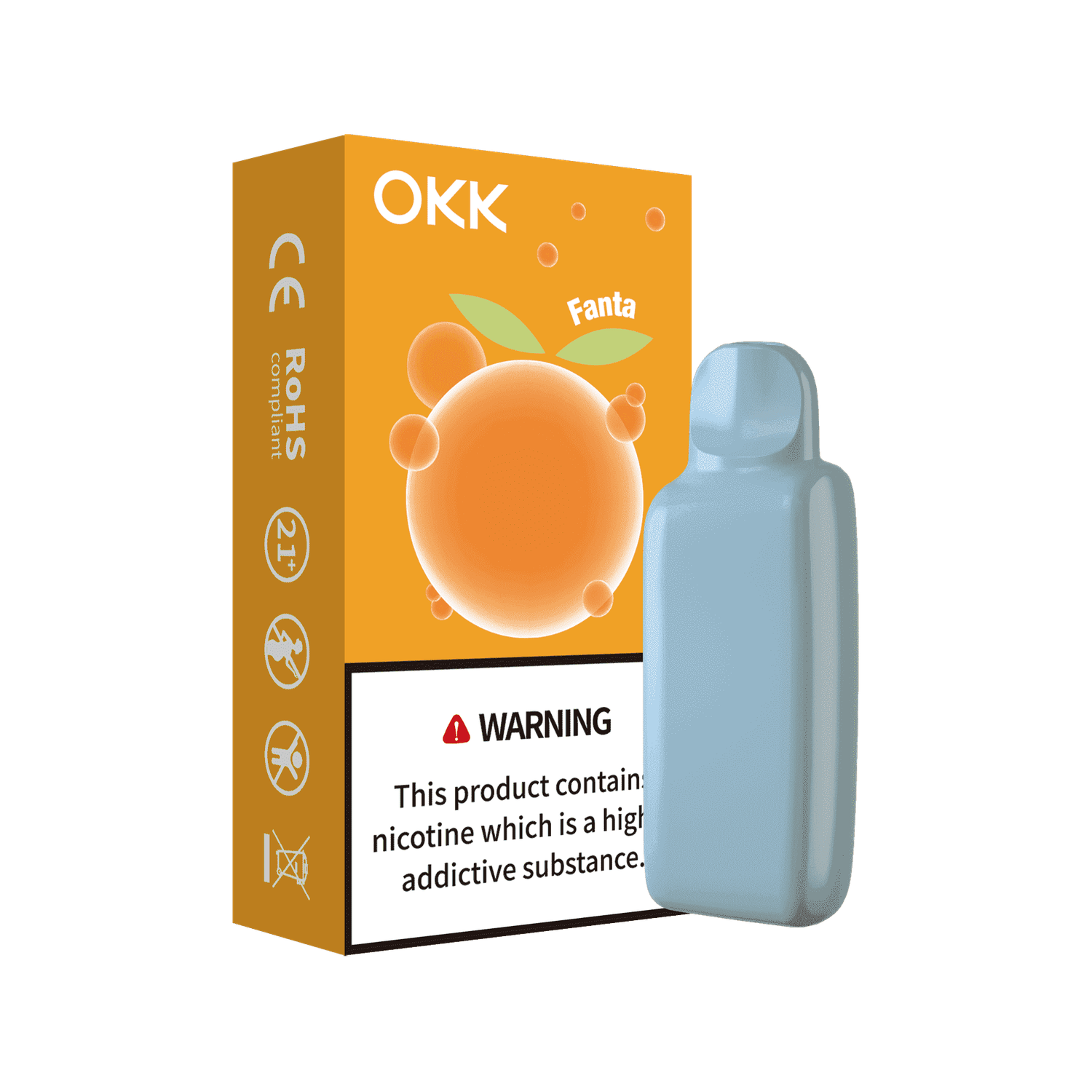 OKK Cross 2 Cartridge - Fanta - 5000 Puffs - 35mg