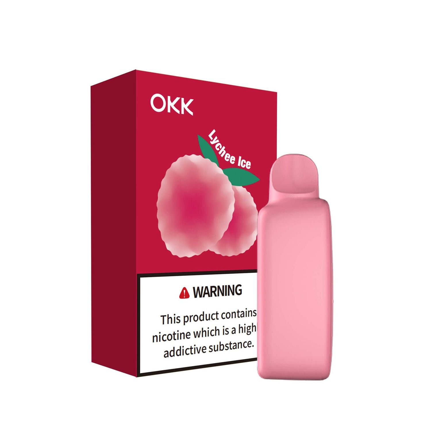 OKK Cross 2 Cartridge - Iced Lychee - 5000 Puffs - 35mg