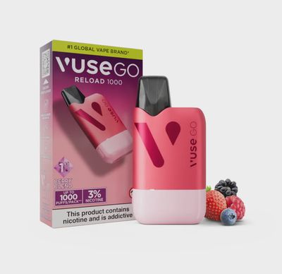 Vuse - Reload - Red Starter Kit - Plus Berry Blend 3% epod
