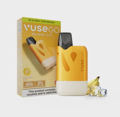 Vuse - Reload - Yellow Starter Kit - Plus Banana Ice 3% epod