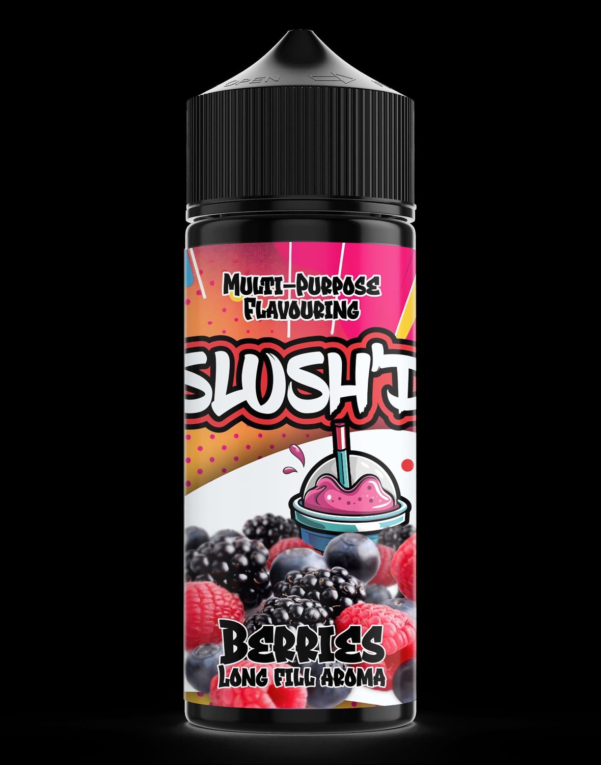 Slush&#39;d - Berries - 120ml Longfill 2mg (Flavour Only)