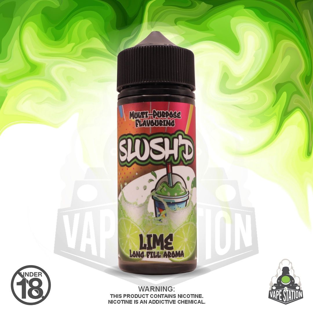 Slush&#39;d - Lime - 120ml LONGFILL 2mg (Flavour Only)