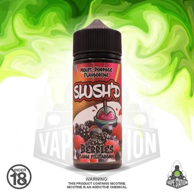 Slush&#39;d - Berries - 120ml Longfill 2mg (Flavour Only)