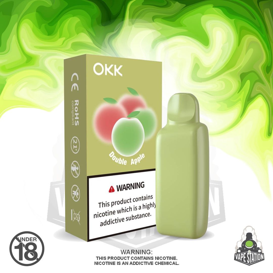OKK Cross 2 Cartridge - Double Apple - 5000 Puffs - 35mg