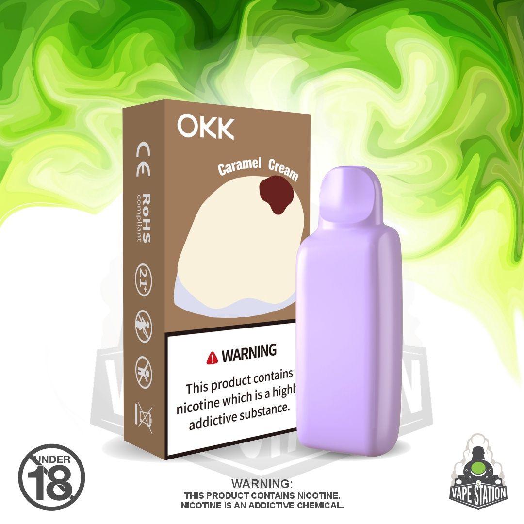 OKK Cross 2 Cartridge - Caramel Cream - 5000 Puffs - 35mg
