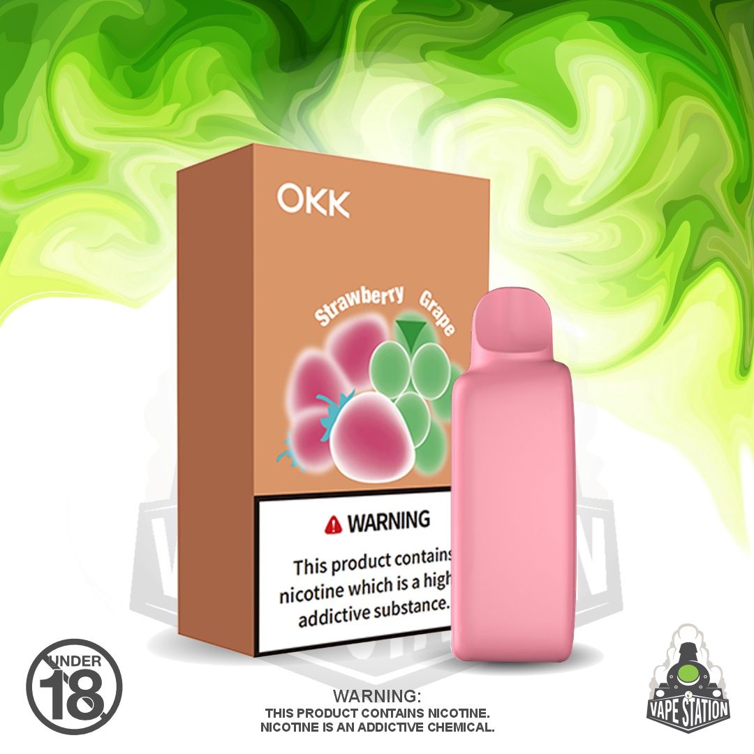 OKK Cross 2 Cartridge - Strawberry Grape - 5000 Puffs - 35mg