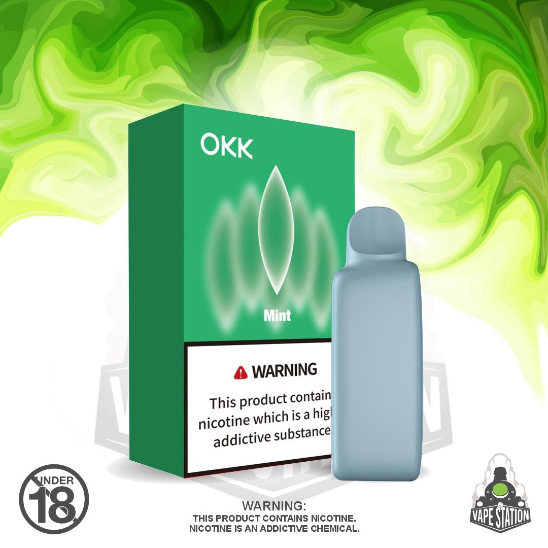 OKK Cross 2 Cartridge - Mint - 5000 Puffs - 35mg
