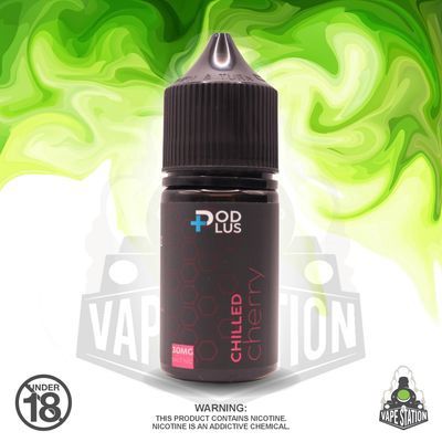 Pods Plus - SHORTFILL 30ml - SALTS 25mg - Chilled Cherry (Flavour Only) Pods Plus - SHORTFILL 30ml - SALTS 25mg - Chilled Cherry (Flavour Only)