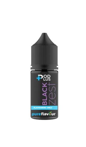 Pods Plus - SHORTFILL 30ml SALTS 25mg - Black Zest (Flavour Only)