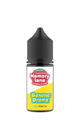Memory Lane - Banana Drama - 30ml SHORTFILL - 25mg (Flavour Only)