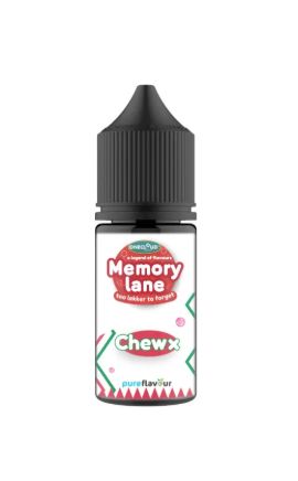 Memory Lane - Chew X - 30ml SHORTFILL- 25mg (Flavour Only)
