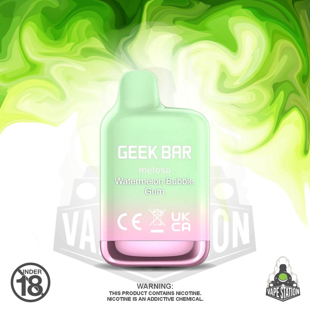 GeekBar 1500 Mini - Watermelon Bubble Gum - 5%