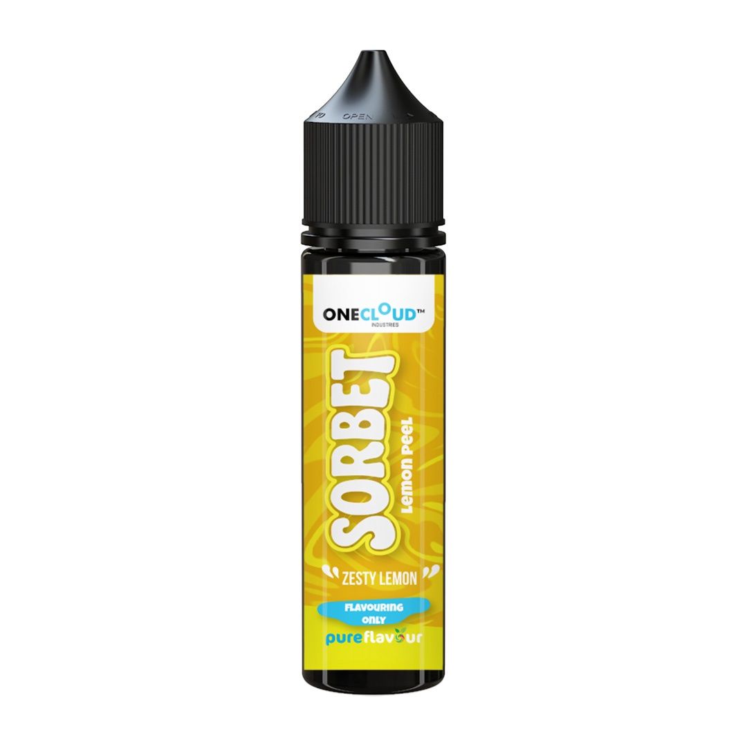 Sorbet - 60ml Longfill - Lemon Peel (Zesty Lemon) - 25mg (Flavour Only)
