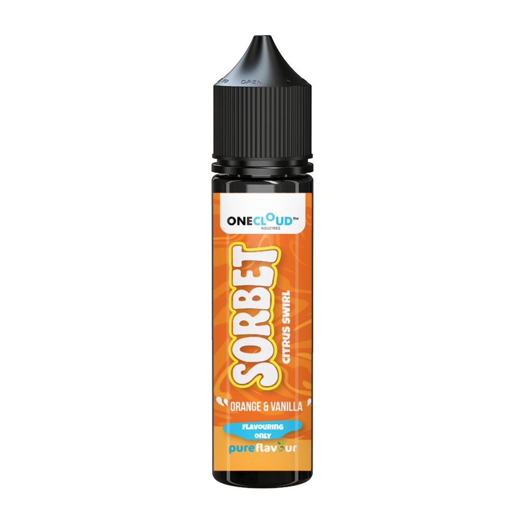 Sorbet - 60ml Longfill - Citrus Swirl (Orange &amp; Vanilla) - 25mg (Flavour Only)