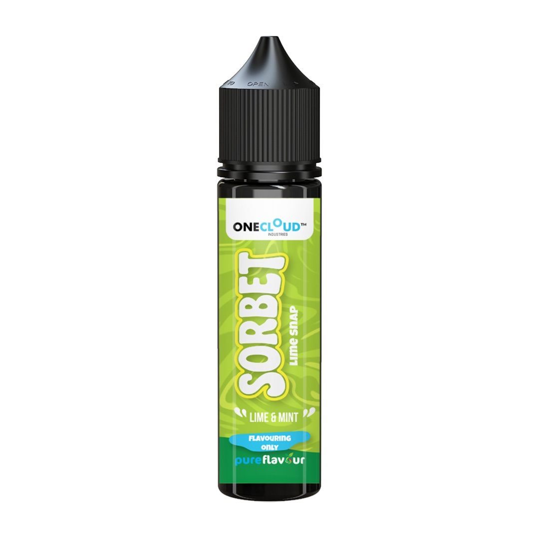 Sorbet - 60ml Longfill - Lime Snap (Lime &amp; Mint) - 25mg (Flavour Only)