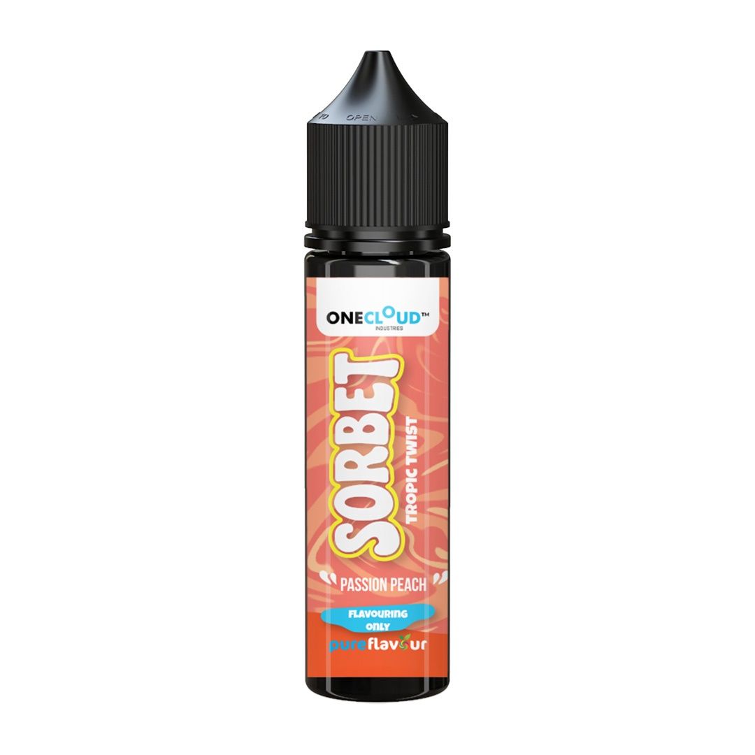 Sorbet - 60ml Longfill - Tropic Twist (Passion Peach) - 25mg (Flavour Only)