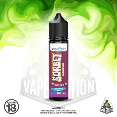 Sorbet - 60ml Longfill - Black Rush (Dark Fruits) - 25mg (Flavour Only)