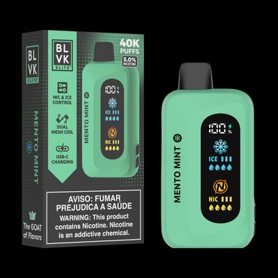 BLVK - 40 000 Puff - Mento Mint - 50mg