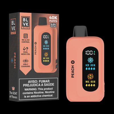 BLVK - 40 000 Puff - Peach - 50mg