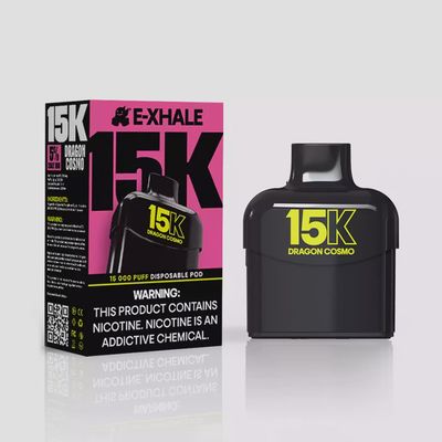 E-Xhale - 15K Flavour Cartridge - Dragon Cosmo - 5%