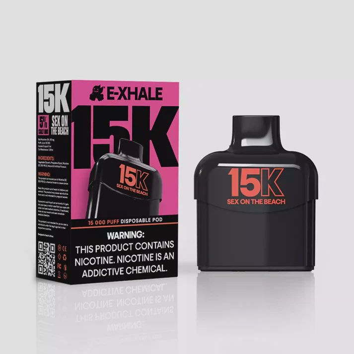 E-Xhale - 15K Flavour Cartridge - Sex on the Beach - 5% E-Xhale - 15K Flavour Cartridge - Sex on the Beach - 5%
