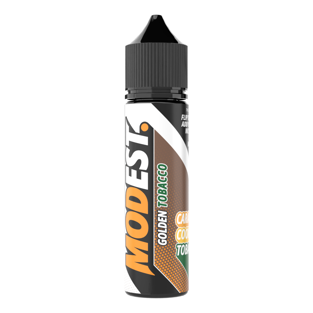 Squeeze - MODest - Caramel Cookie Tobacco - 60ml Longfill KIT - 35mg Squeeze - MODest - Caramel Cookie Tobacco - 60ml Longfill KIT - 35mg