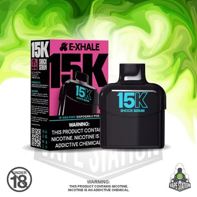 E-Xhale - 15K Flavour Cartridge - Shock Serum - 5%