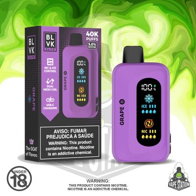 BLVK - 40 000 Puff - Grape - 50mg