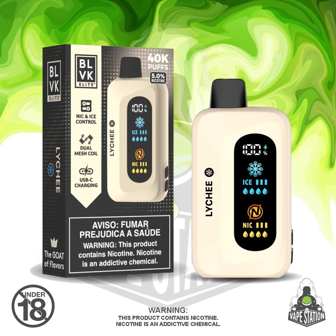 BLVK - 40 000 Puff - Lychee - 50mg BLVK - 40 000 Puff - Lychee - 50mg