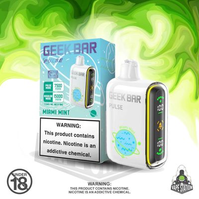 GeekBar Pulse - 15 000 Puff - Miami Mint - 50mg