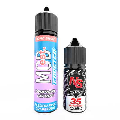 Squeeze - MODest - Tropical Citrus - 60ml Longfill KIT - 35mg Squeeze - MODest - Tropical Citrus - 60ml Longfill KIT - 35mg