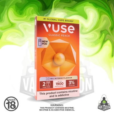 Vuse - E-Pods - Classic Peach - 3% Vuse - E-Pods - Classic Peach - 3%