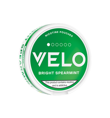 Velo - Bright Spearmint - Nicotine pouch - 4 mg (15 Pack) Velo - Bright Spearmint - Nicotine pouch - 4 mg (15 Pack)