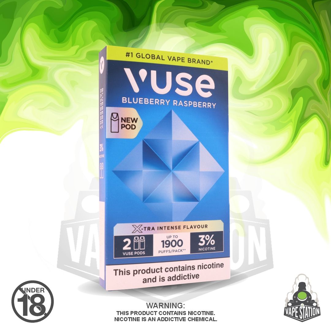 Vuse E - Pod - Blueberry Raspberry - 3% Vuse E - Pod - Blueberry Raspberry - 3%