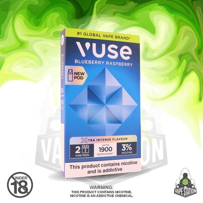 Vuse E - Pod - Blueberry Raspberry - 3%