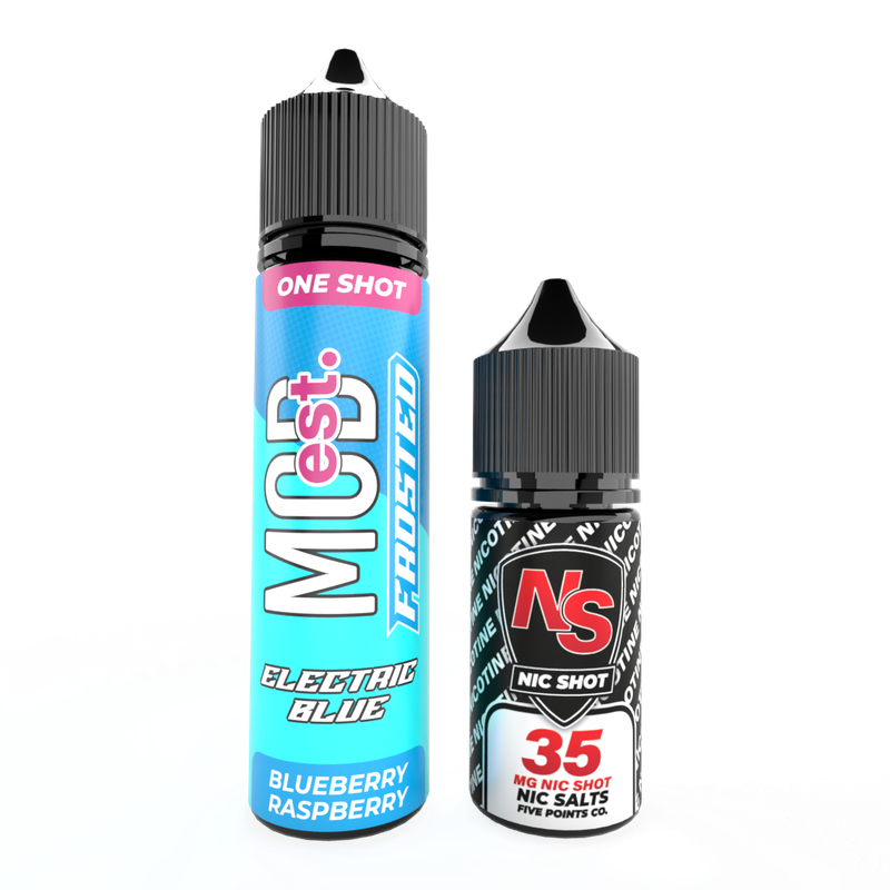 Squeeze - MODest - Electric Blue - 60ml Longfill KIT